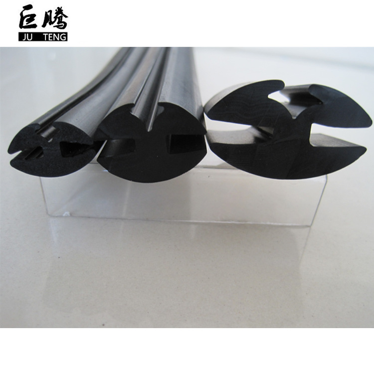 批发生产U型密封条三元乙丙胶条PVC三口胶条机械机柜船用防撞胶条