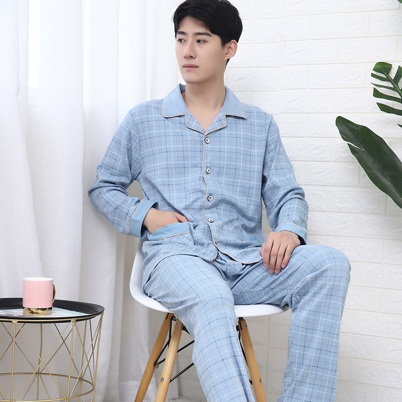 100% pijamas de algodón de las mujeres de primavera y otoño traje de primavera y otoño estudiantes de estilo coreano más tamaño ropa para el hogar de invierno