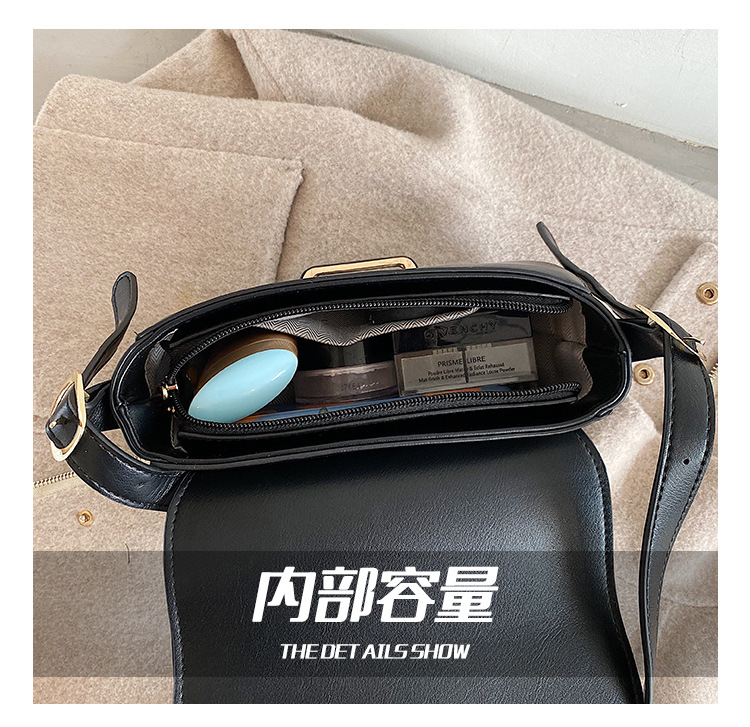 Casual All-match Autumn And Winter New Fashion Simple Messenger One-shoulder Small Square Bag display picture 2