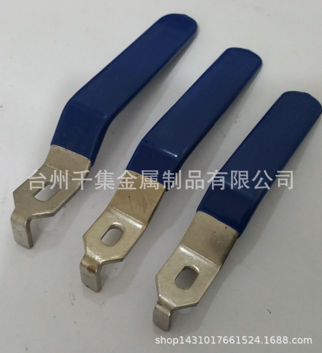 阀门配件制造/PP阀门配件/球阀把手/201不锈钢二片式手柄