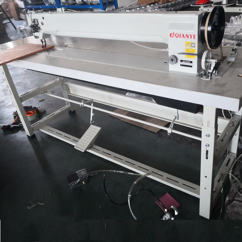 Long-arm tent sewing machine single double needle three-step summer mat straw mat splicing machine Space 1 m DU car direct sales