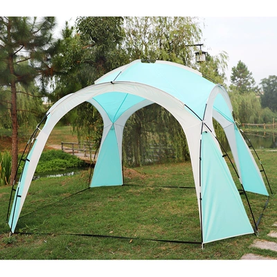 Çadırlar Double Folding Camping Tent - green-5-8-people