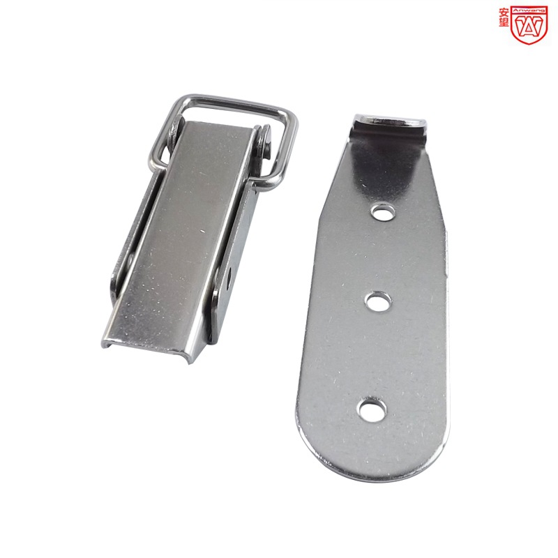 AW304 acero inoxidable 506 / 505A gancho largo hebilla caja de herramientas hebilla caja de hebilla hebilla pesada boca de pato