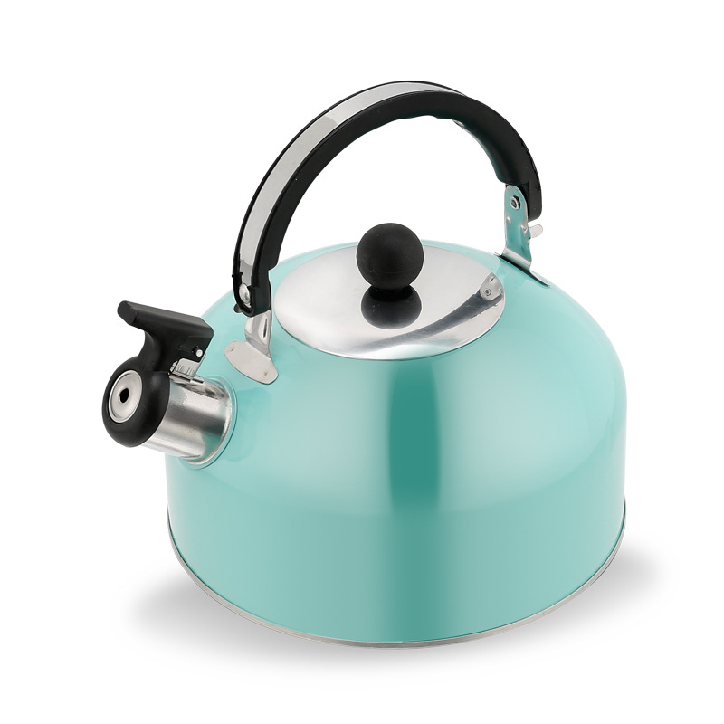 Tetera de Acero Inoxidable para Estufa con Boca Ancha, Caño Fácil de Verter y Mango Ergonómico