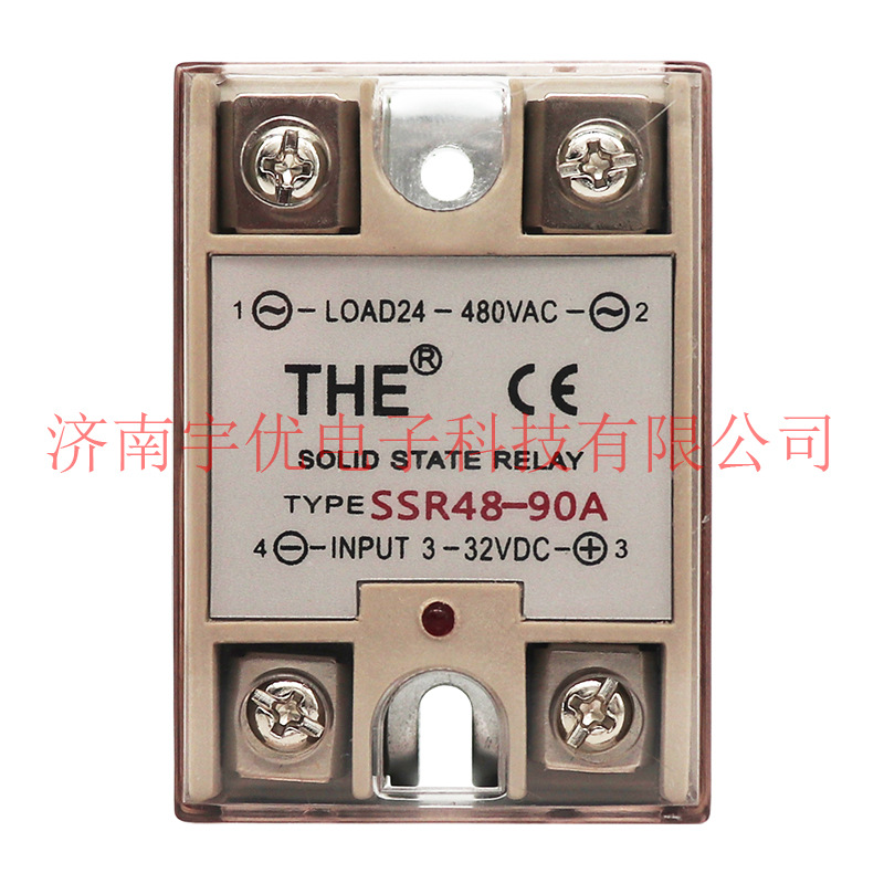 THE无锡天豪 SSR48-90A 单相交流固态继电器 原装现货