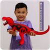 Dinosaur, realistic big toy from soft rubber plastic, makes sounds, tyrannosaurus Rex