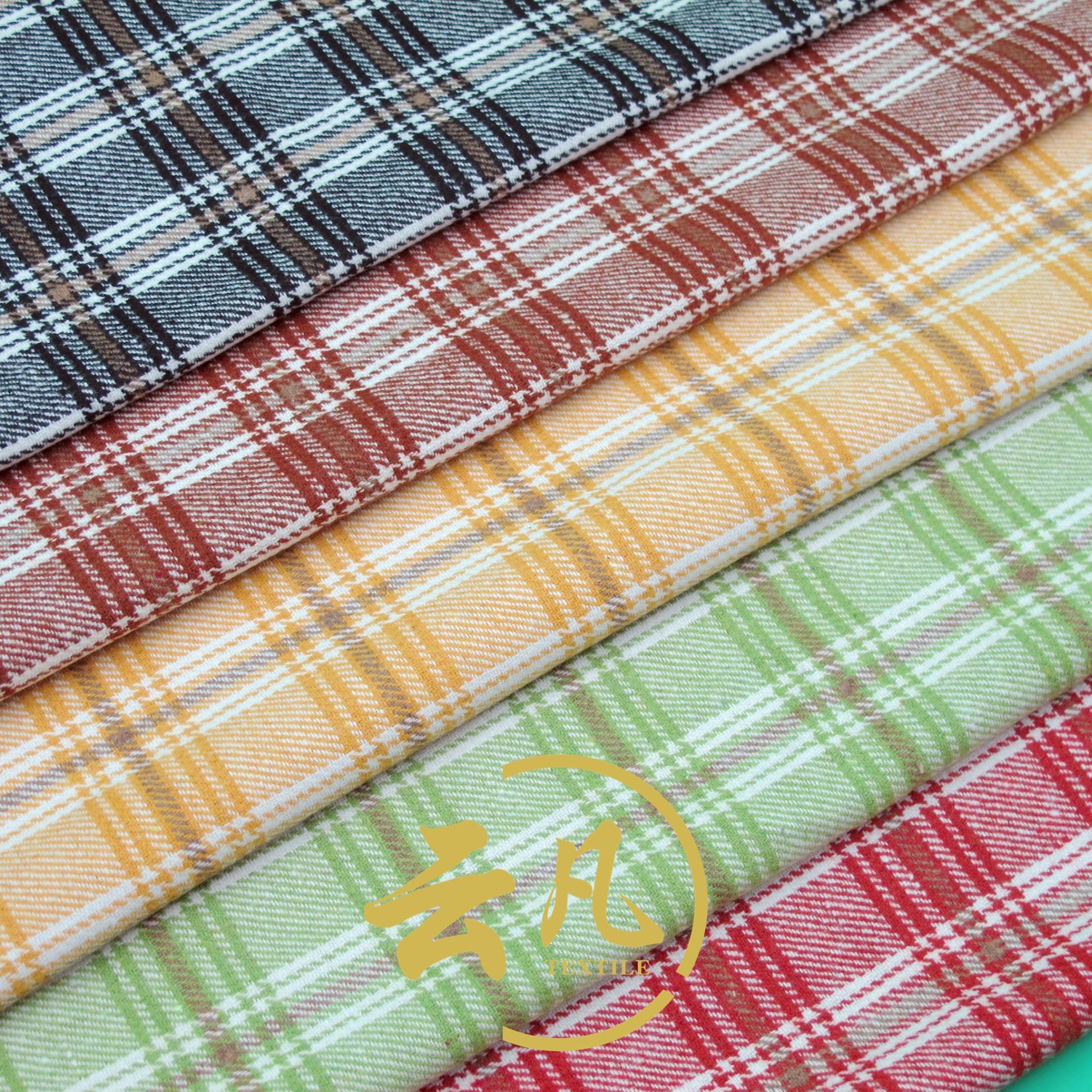 新款現貨 亮色少女款毛呢面料 童裝鮮亮色秋冬呢料