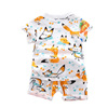 Summer children's cartoon T-shirt, set suitable for men and women, shorts, wholesale