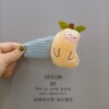 Cartoon cute doll for face washing for bath, big hairgrip, bangs, hair accessory, internet celebrity