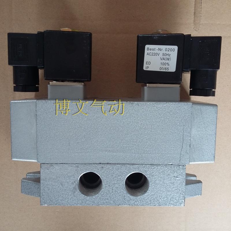 二位四通电磁阀Q24D2H-15 双电控换向阀Q25D2-15电子阀