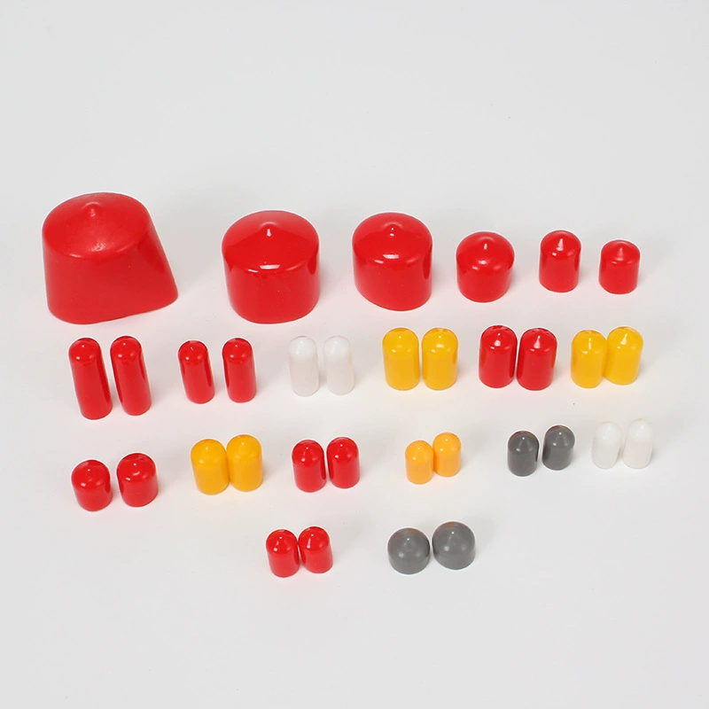 ПВХ пылезащитный противоударный защитный колпачок Конец резиновый защитный чехол изоляционный защитный чехол стальная труба защитный колпачок заглушка