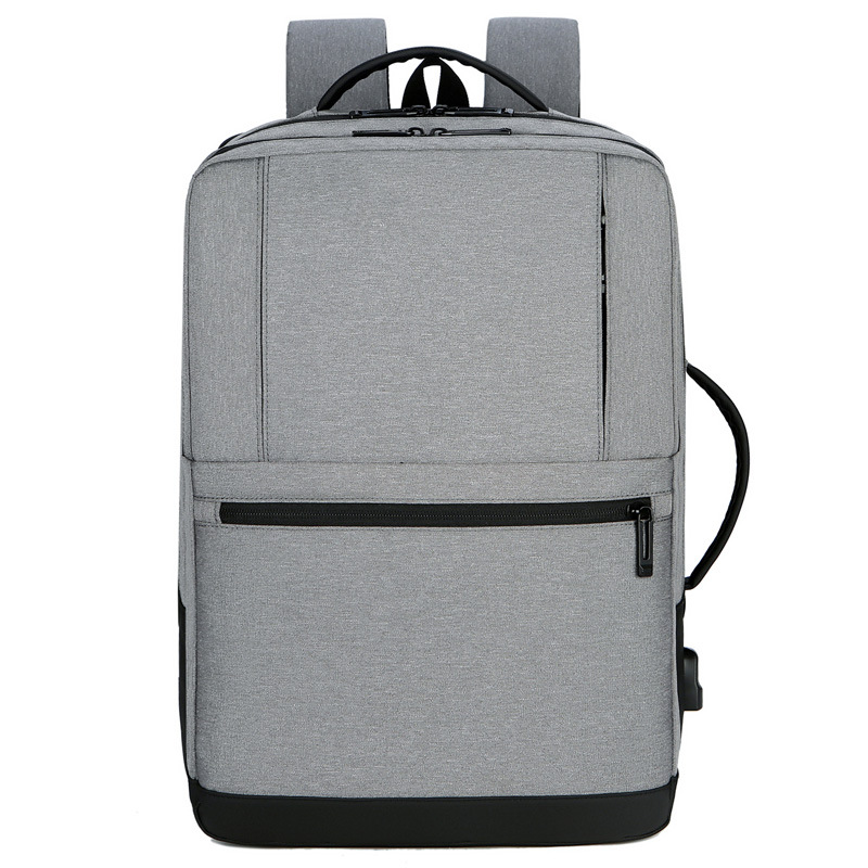 New men's backpack, multifunctional computer business travel bag, minimalist backpack_voghion.com