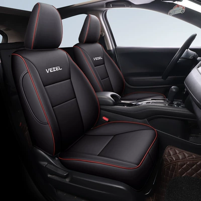 XE552 is suitable for 360-degree full-bag cushion cover for Binzhi. Four seasons cushion special seat cover for special car delivery armrest box cover (Modelə uyğun (Original) oturacaq örtükləri) - xe552-standard-edition-black-red-line-23-binzhi-special