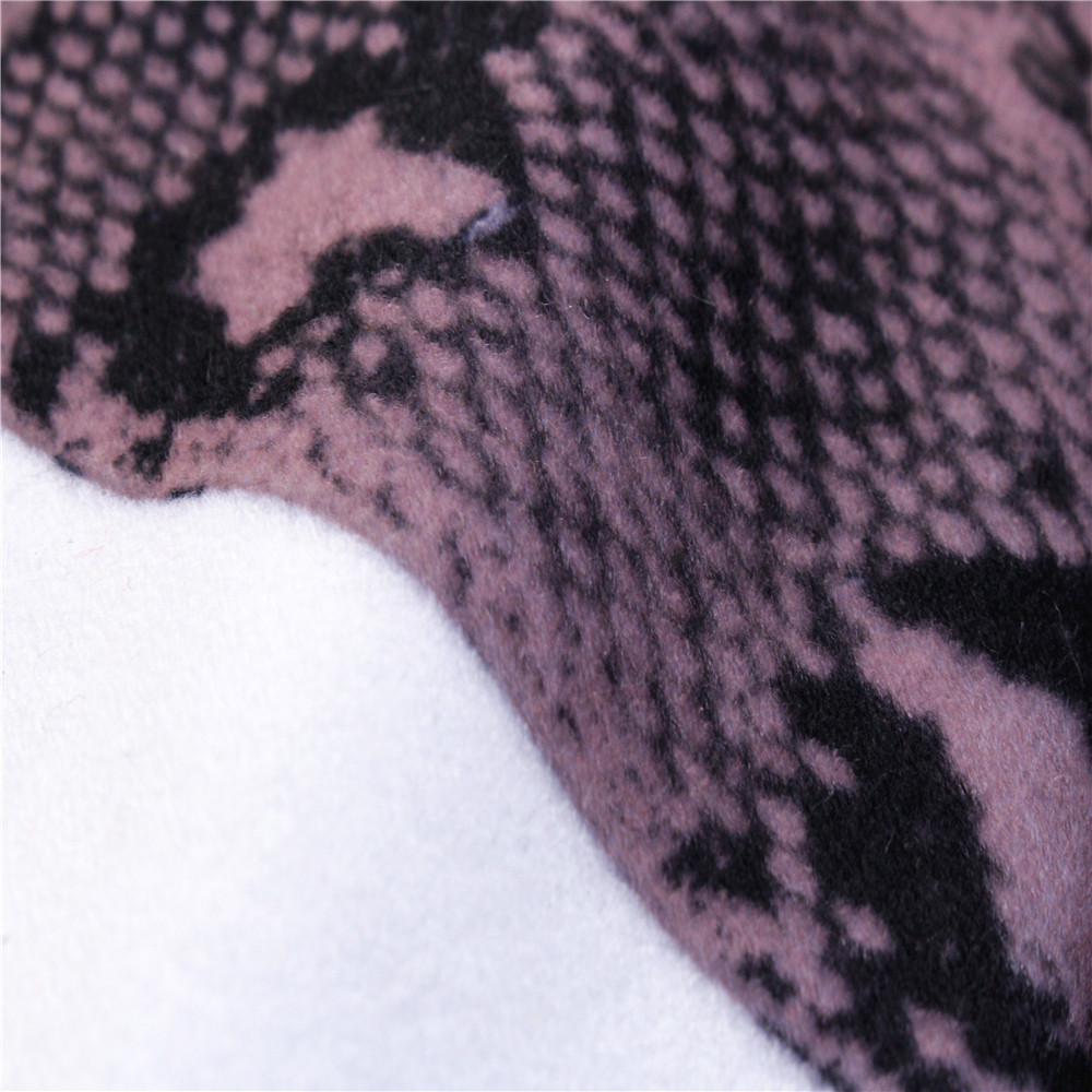 厂家3.5米仿超柔 漂白 数码印花底布 0.5毛高