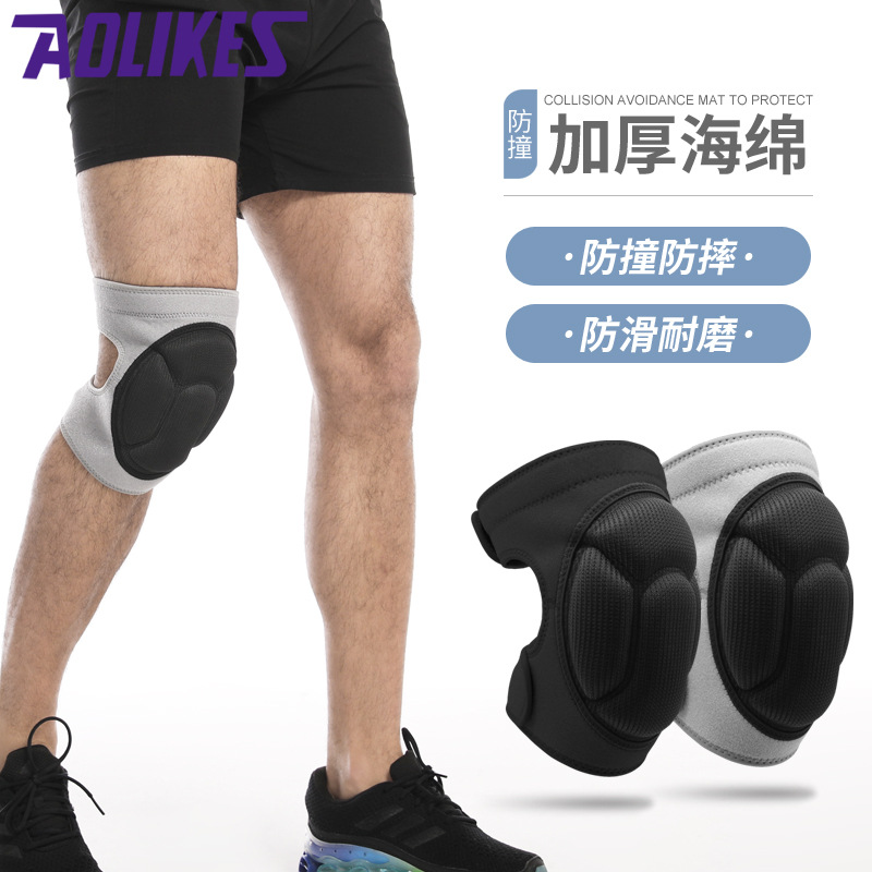 Anti collision sponge Knee pads Volleyball football dance Skating motion protective clothing dance crawl OEM factory