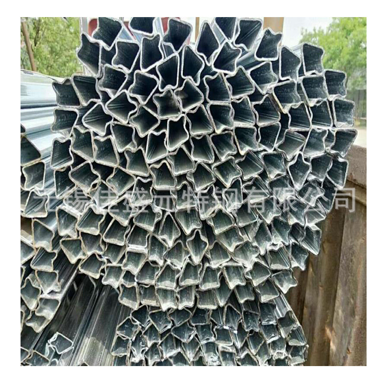 无锡45#外圆内六角钢管 定做多种型号异型钢管 精密异型管小口径