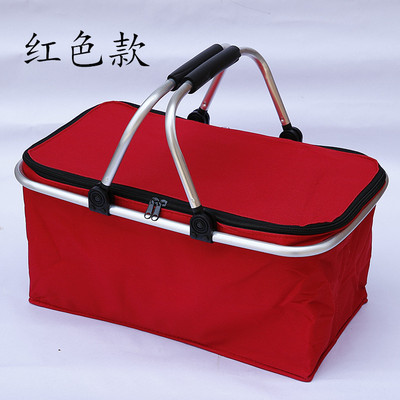 Manufactor Folding shopping basket Shopping bag shopping basket oxford 600D Can be printed LOGO