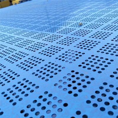 现货高层施工安全防护冲孔爬架网片现货米字圆孔镀锌建筑爬架网|ms