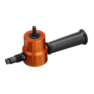 Orange double-headed sheet cutter fingerprint lock car audio modification electric drill electric punching scissors