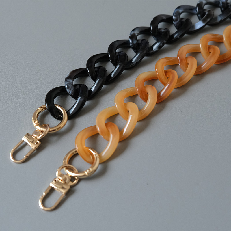 All Seasons Arylic Solid Color Bag Chain display picture 3