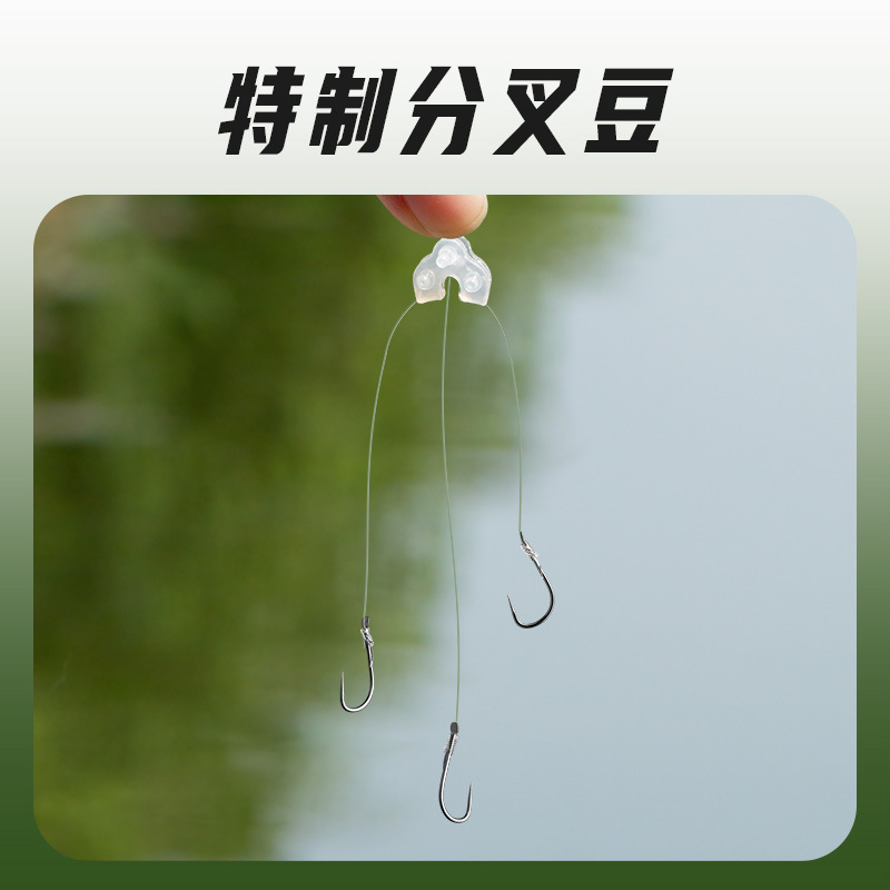 进口绑好子线双钩三钩防缠绕套装成品全套新关东伊势尼伊豆钓鱼钩