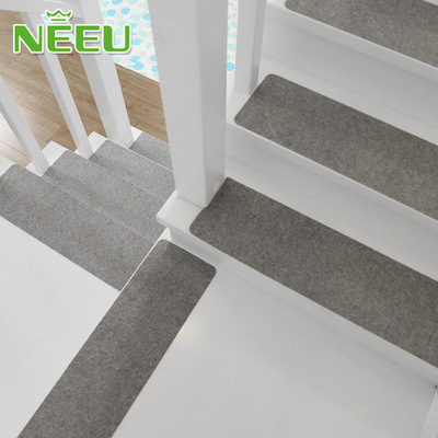 自粘樓梯墊 樓梯地板地毯墊 實木樓梯踏步墊 旋轉樓梯台階墊