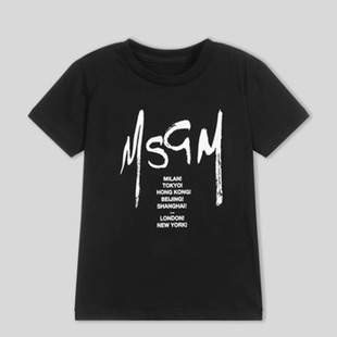 ����T��Ů�b MSGM��ĸ�������LOGOӡˢ������Ů��A�I������H�b