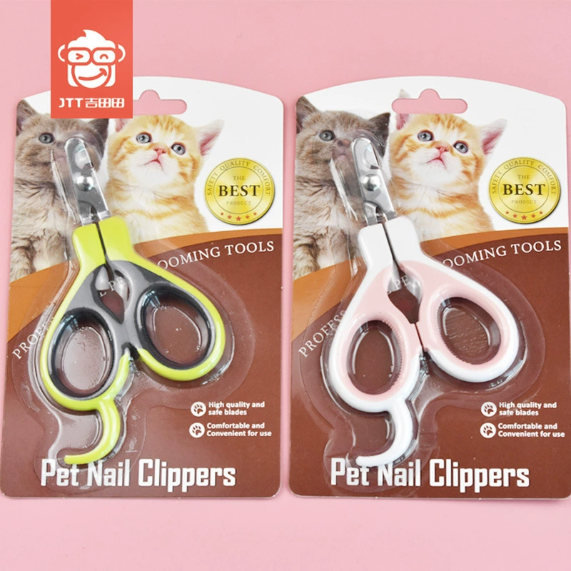ПЭТ из нержавеющей стали локоть кусачки для ногтей Новый Кот с изогнутой ручкой кусачки для ногтей кошка кусачки для ногтей