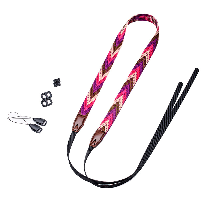 Mirrorless Camera Strap Polaroid Shoulder Strap Colorful Comfortable Crossbody Cotton Strap SLRNeck Strap