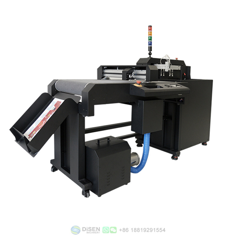 Guangzhou fully automatic Flatbed cutting machine advertisement Graphic Digital cutting machine Manufactor Price