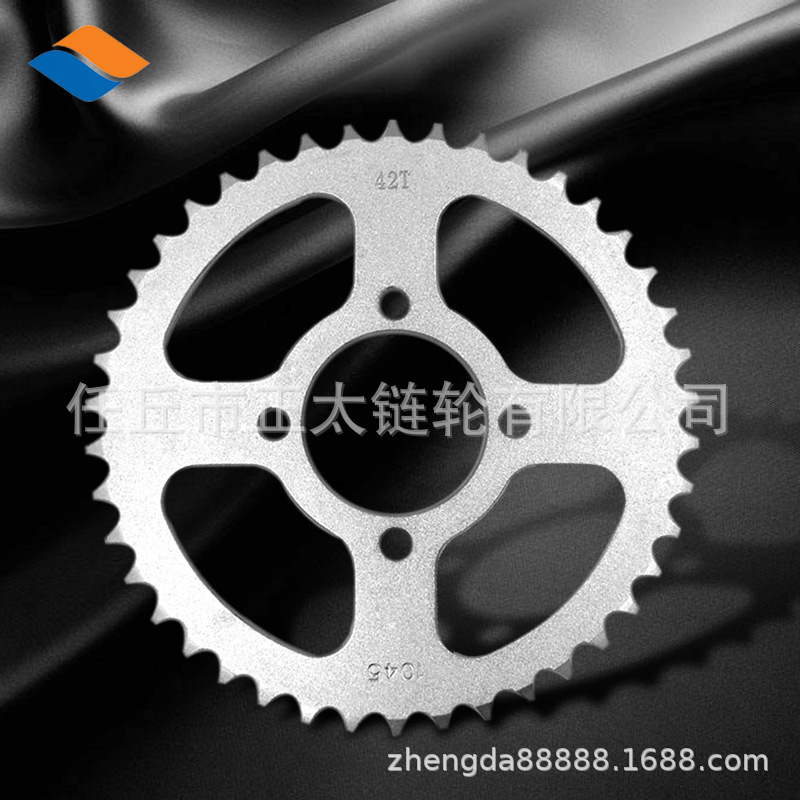 厂家供应摩托车链轮 AX100428-42T非洲链轮 摩托车套链 链轮 链条