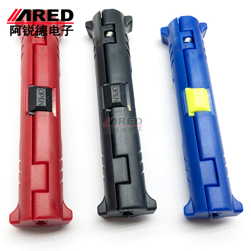 Transfronterizo caliente-venta por cable de red TV cable coaxial multi-función de alambre automático Pelacables herramienta Pelacables