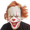 Halloween terror The resurrection clown Mask Return of clown 2Pennywise Mask Wig latex Mask