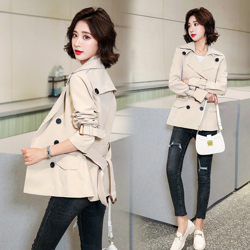 女士小西裝風衣短外套2020年新款春秋裝今年流行百搭二八月上衣服