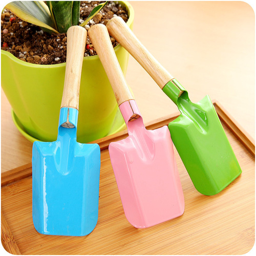 Household multi-functional small shovel kindergarten green plant planting flower shovel potted children mini flower shovel gardening tool