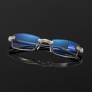 Factory Direct sales running rivers and lakes stall Diamond trimming presbyopic glasses anti-blue light presbyopic glasses presbyopic glasses wholesale