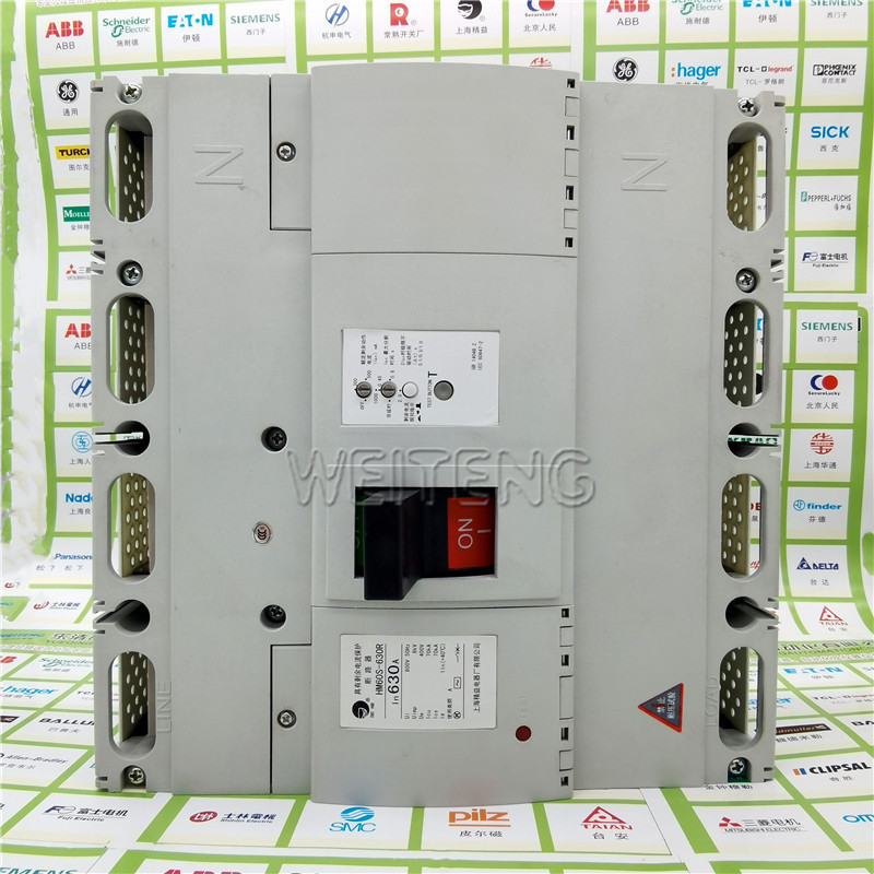 黑猫 HM60S-630R 4300B 低压漏电保护空气开关断路器三相四线4P