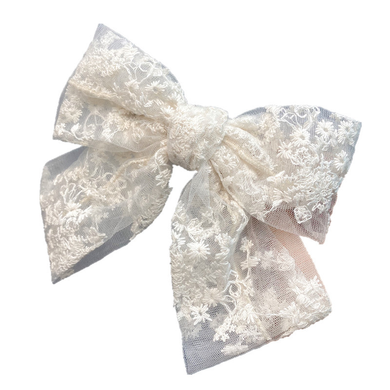 Big Lace Double Bow Hairpin  display picture 21
