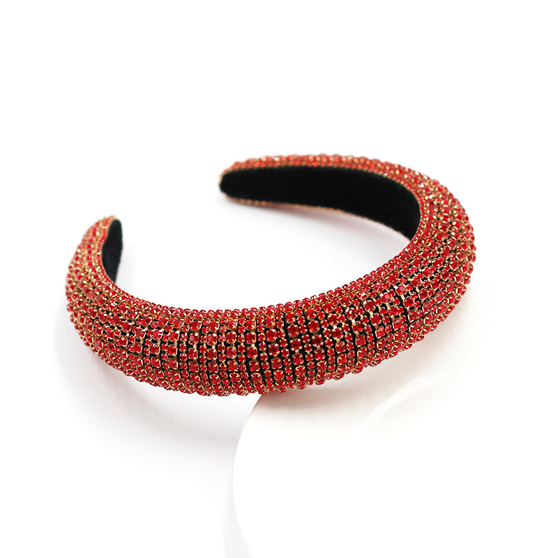 Fashion  Color Rhinestone Ladies'  Hair Band display picture 7