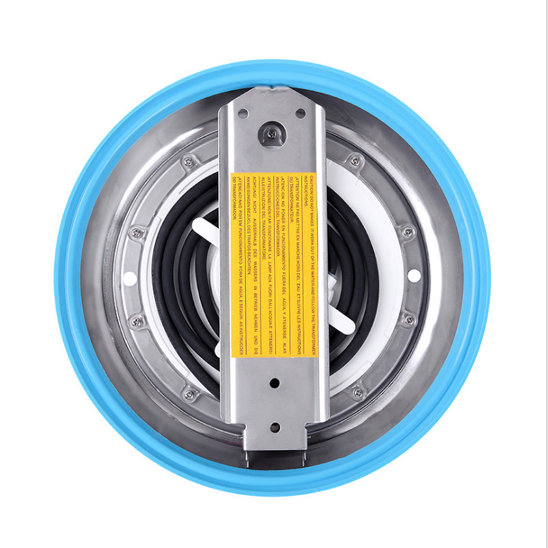 LED piscina luz subacuática de alta potencia de acero inoxidable 18W Fuente de luz monocromo RGB a todo color ventas directas de la fábrica