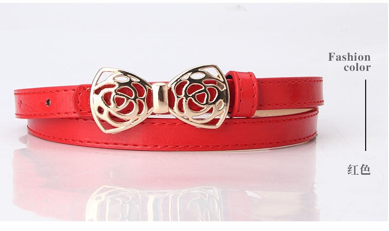 Sweet Butterfly Gold Buckle Belt display picture 5