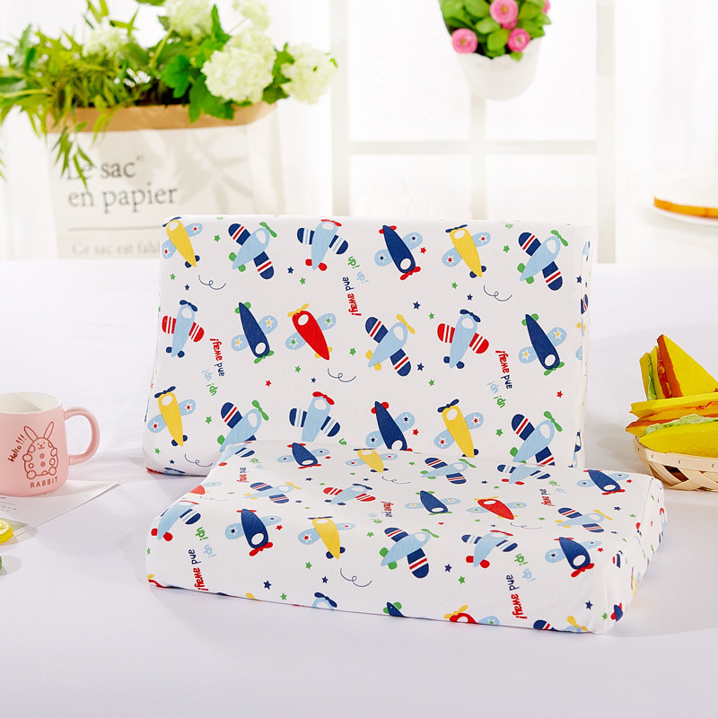 儿童乳胶枕泰国天然乳胶儿童枕头学生枕卡通乳胶枕支持代发|ms