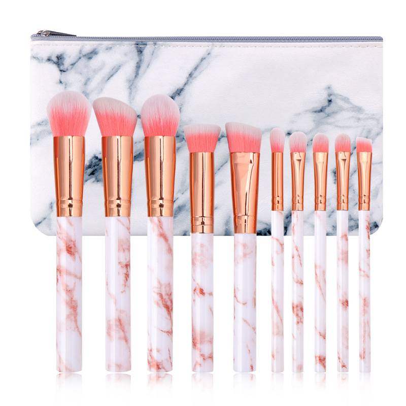 Fashion Marble-pattern Makeup Brush Sets Wholesale Nihaojewelry display picture 11