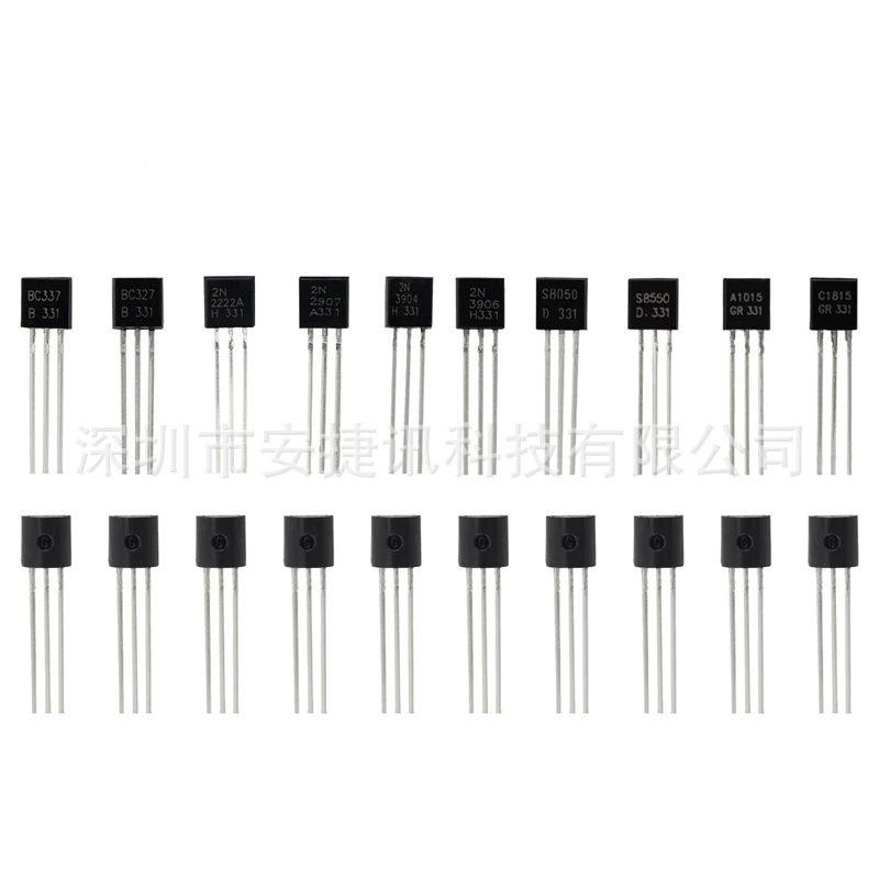 NPN PNP transistor to-92 power transistor output set (20 per model)