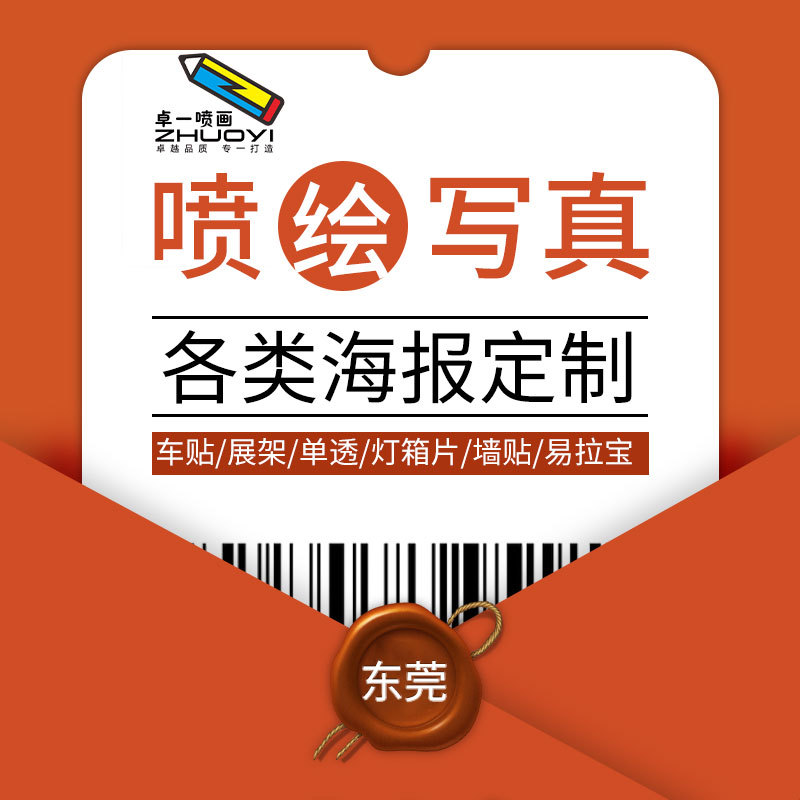 Custom poster Make a sample