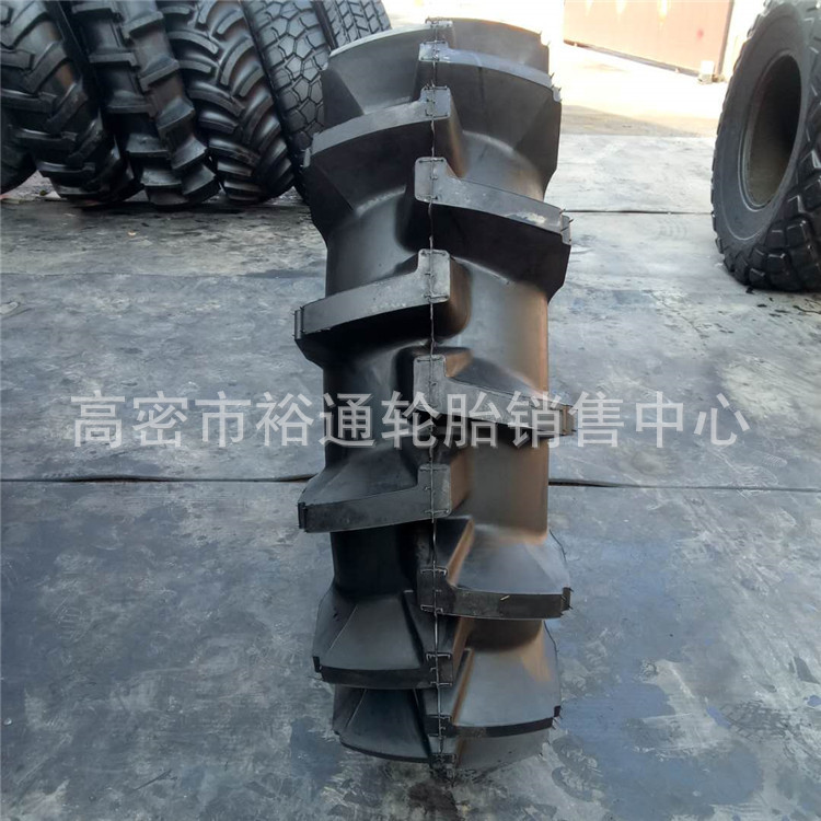 农用拖拉机轮胎11.2 12.4-24-28 水田高花12.4/11-28 配钢圈