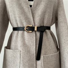 Women's Belt Belt Fashion Personality Trendy Decorative Thin Belt Women's Simple and Versatile Korean