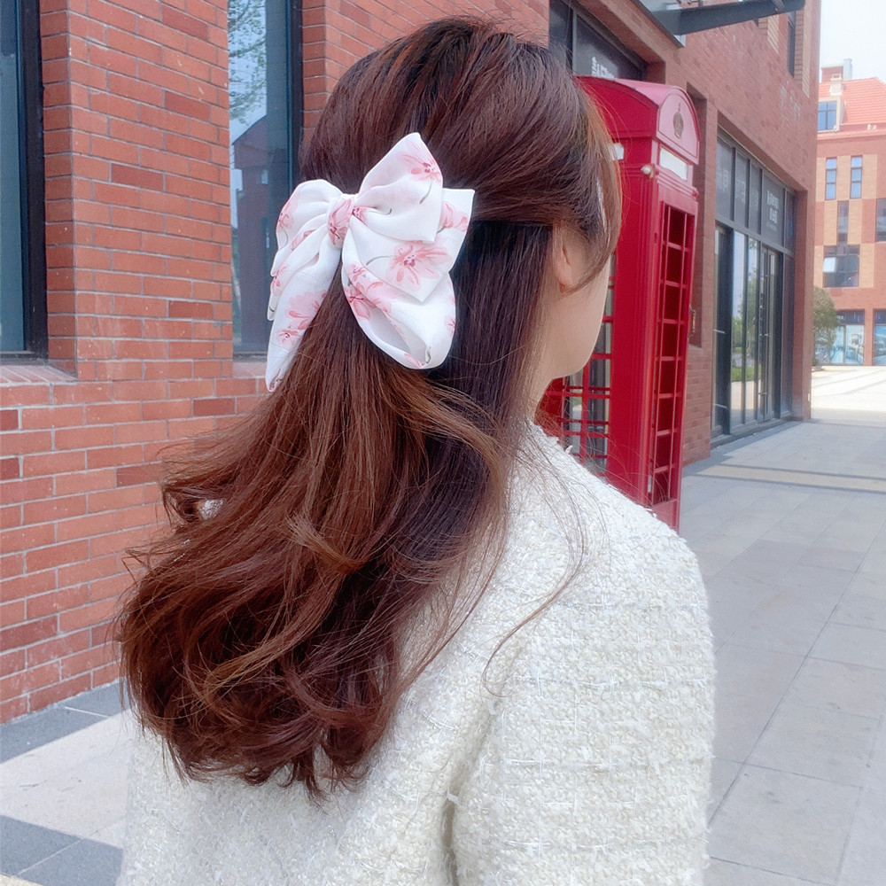 Wave Point Three-layer Bow Hairpin display picture 22