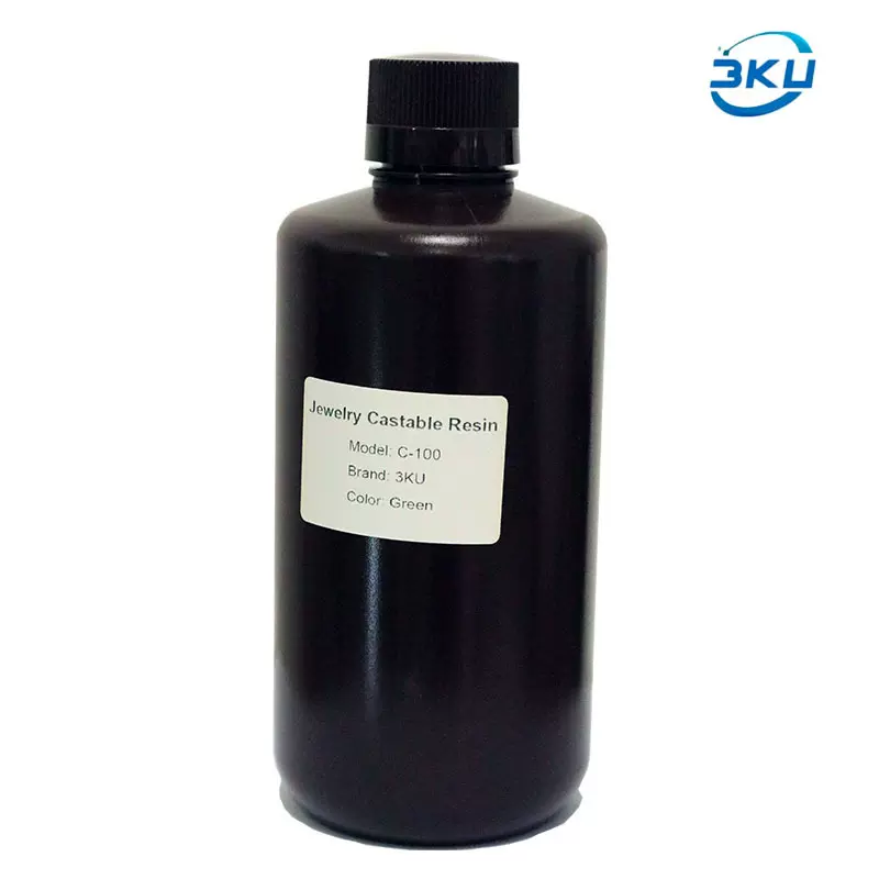 DLP/LCD 3d打印机树脂 405nm光敏树脂  可铸造树脂 珠宝首饰应用