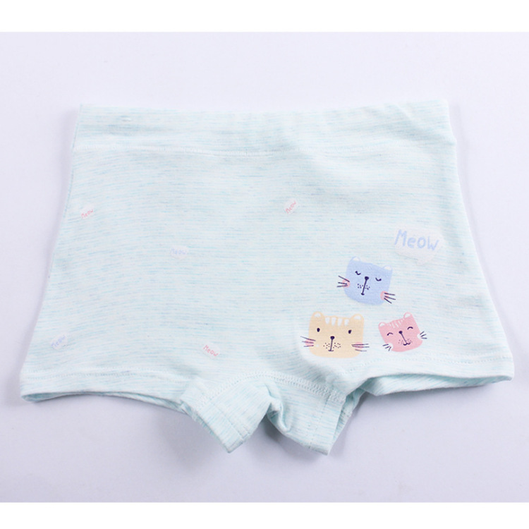 透气卡通儿童内衣裤女童底裤棉平角宝宝底裤女孩女宝宝内裤小裤衩